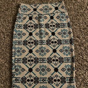 Lularoe pencil skirt.. Perfect Condition